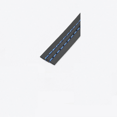 Декоративна стрічка з екошкіри для салону автомобіля синя Декоративна стрічка з екошкіри для салону автомобіля синя