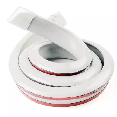 Лип спойлер білий Універсальний 1,5 метра на кришку багажника або заднє скло автомобіля Лип спойлер білий Універсальний 1,5 метра на кришку багажника або заднє скло автомобіля