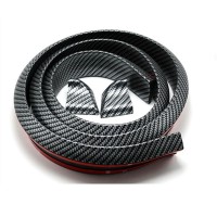 Лип спойлер карбон Універсальний 1,5 метра на кришку багажника або заднє скло автомобіля