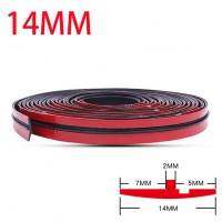 Ущільнювач автомобільний T type (ущільнювач лобового скла) 14мм.