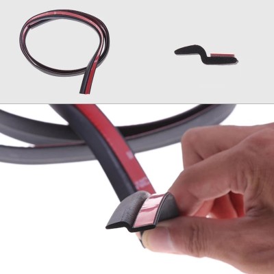 Універсальний ущільнювач для автомобільних дверей Z type ( Z - образна прокладка двері автомобіля 22мм х 6мм 