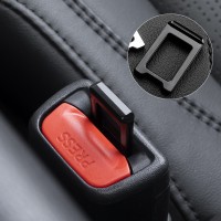 Пласкі заглушки у ремені безпеки