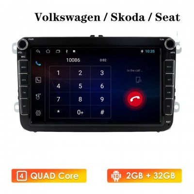 Штатна магнітола Volkswagen, Seat, Skoda 2/16gb Штатна магнітола Volkswagen, Seat, Skoda 2/16gb