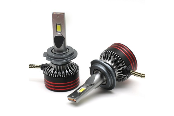 Комплект світлодіодних ламп M8 PRO цоколь H1 120W 9-24V 6000K 12000Lm CANBUS з обманкою
