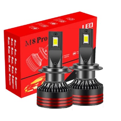Комплект світлодіодних ламп M8 PRO цоколь H1 120W 9-24V 6000K 12000Lm CANBUS з обманкою