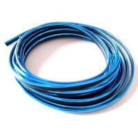 Декоративна молдинг стрічка для салону синя