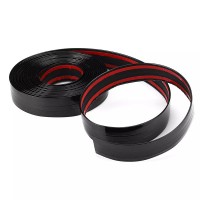 Молдинг для захисту кузова, порогів, багажника чорна 7см Молдинг для захисту кузова, порогів, багажника чорна 7см