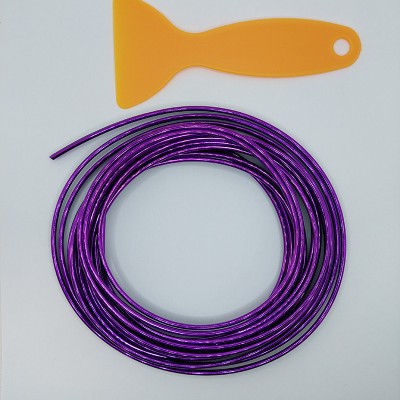 Декоративна молдинг стрічка для салону фіолетова Декоративна молдинг стрічка для салону фіолетова