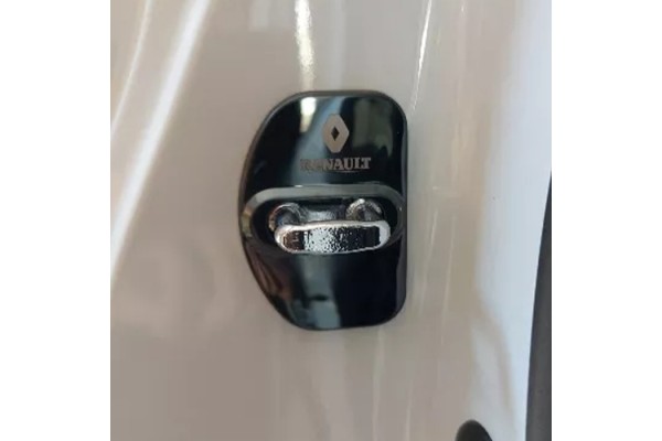 Накладки на петлі дверей Renault колір хром