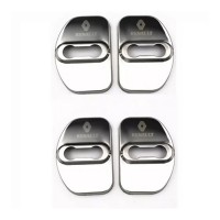 Накладки на петлі дверей Renault колір хром