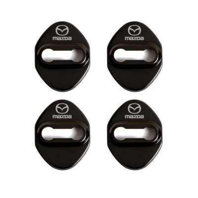 Накладки на петлі дверей Mazda колір чорний Накладки на петлі дверей Mazda колір чорний