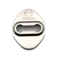 Накладки на петлі дверей Mazda хром Накладки на петлі дверей Mazda хром