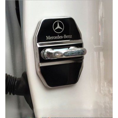 Накладки на петлі дверей Mercedes Чорний