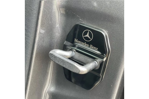 Накладки на петлі дверей Mercedes Чорний