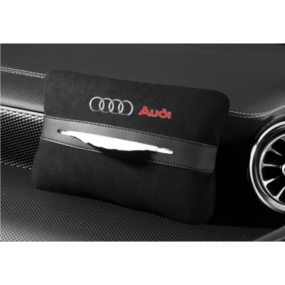 Автомобільна серветниця  з логотипом Audi Автомобільна серветниця  з логотипом Audi