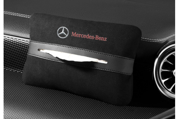Автомобільна серветниця  з логотипом Mersedes