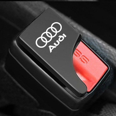 Заглушки у ремені безпеки з логотипом Audi Заглушки у ремені безпеки з логотипом Audi