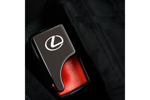 Заглушки у ремені безпеки з логотипом Lexus