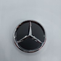 Ковпаки заглушки на литі диски Mercedes-Benz 61 мм. Чорні Ковпаки заглушки на литі диски Mercedes-Benz 61 мм. Чорні