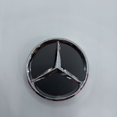 Ковпаки заглушки на литі диски Mercedes-Benz 61 мм. Чорні