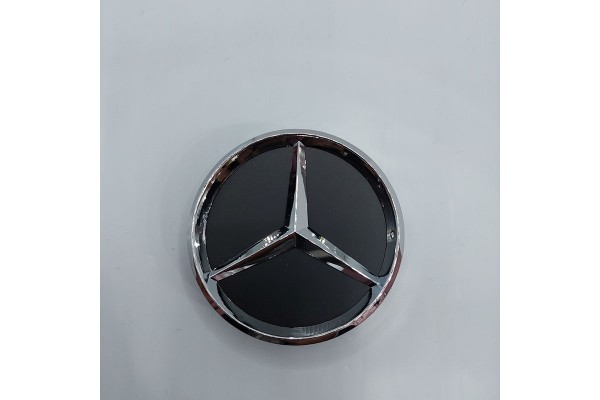 Ковпаки заглушки на литі диски Mercedes-Benz 61 мм. Чорні