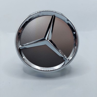Ковпаки заглушки на литі диски Mercedes-Benz 61 мм. Сірі